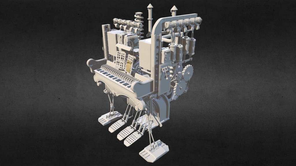 500k+ vertices, 700k+ faces&hellip; I can't believe this runs smoothly. Bravo, sketchfab!

HD renders in my portfolio

Made and optimised with blender - not intended to be a realtime object in the first place 3d model