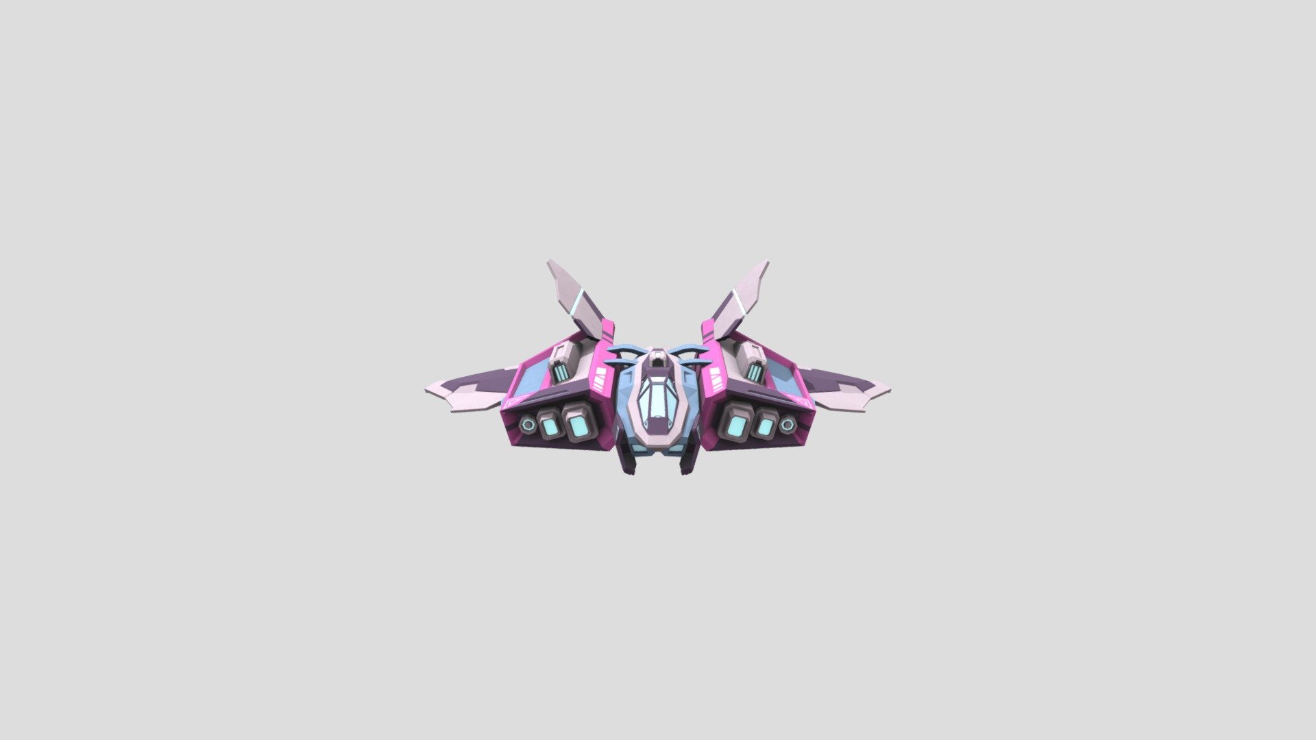 This spaceship fleet include 20 Low-Poly original ships. (This design is my own concept, does not repeat any existing work. You can use it without a doubt about copyright) 3d model