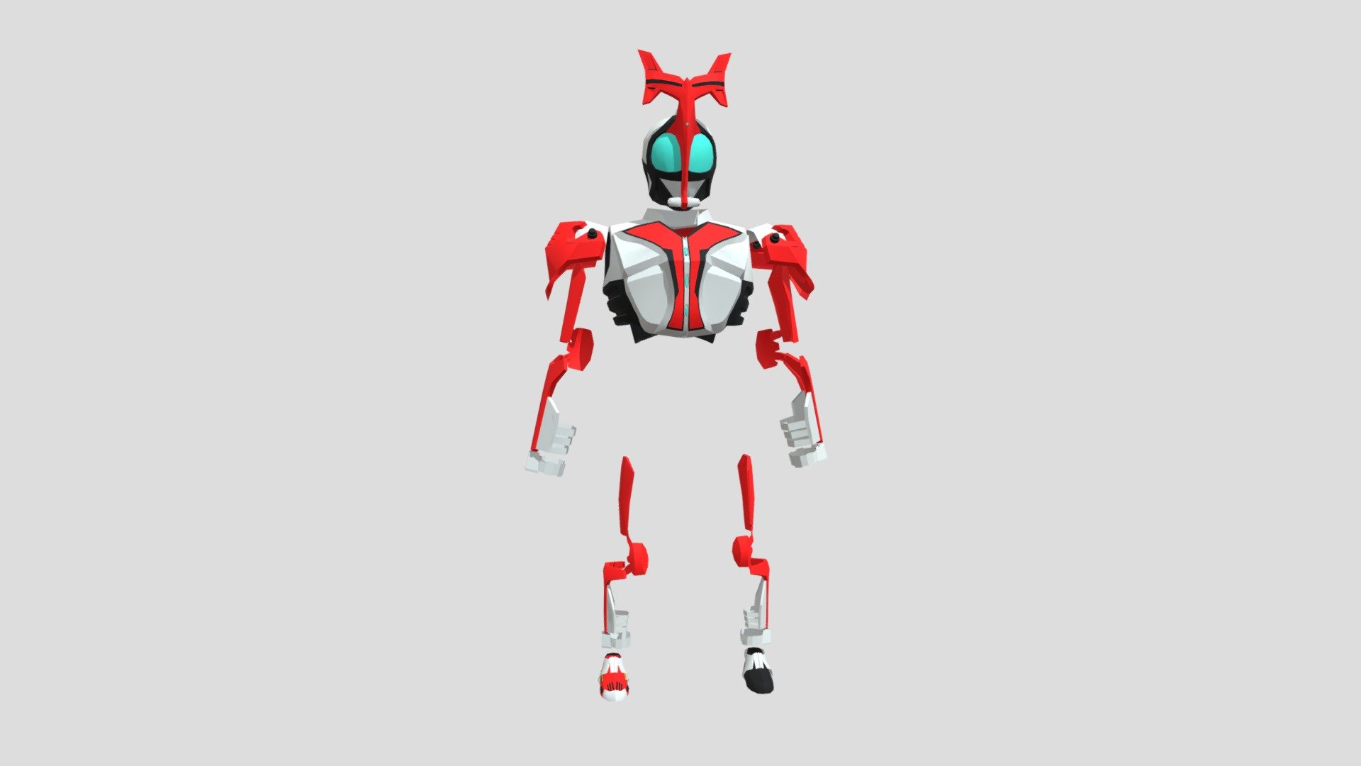 full suit Kabuto hyper form - Full suit Kabuto hyper form - 3D model by GunGin 3d model