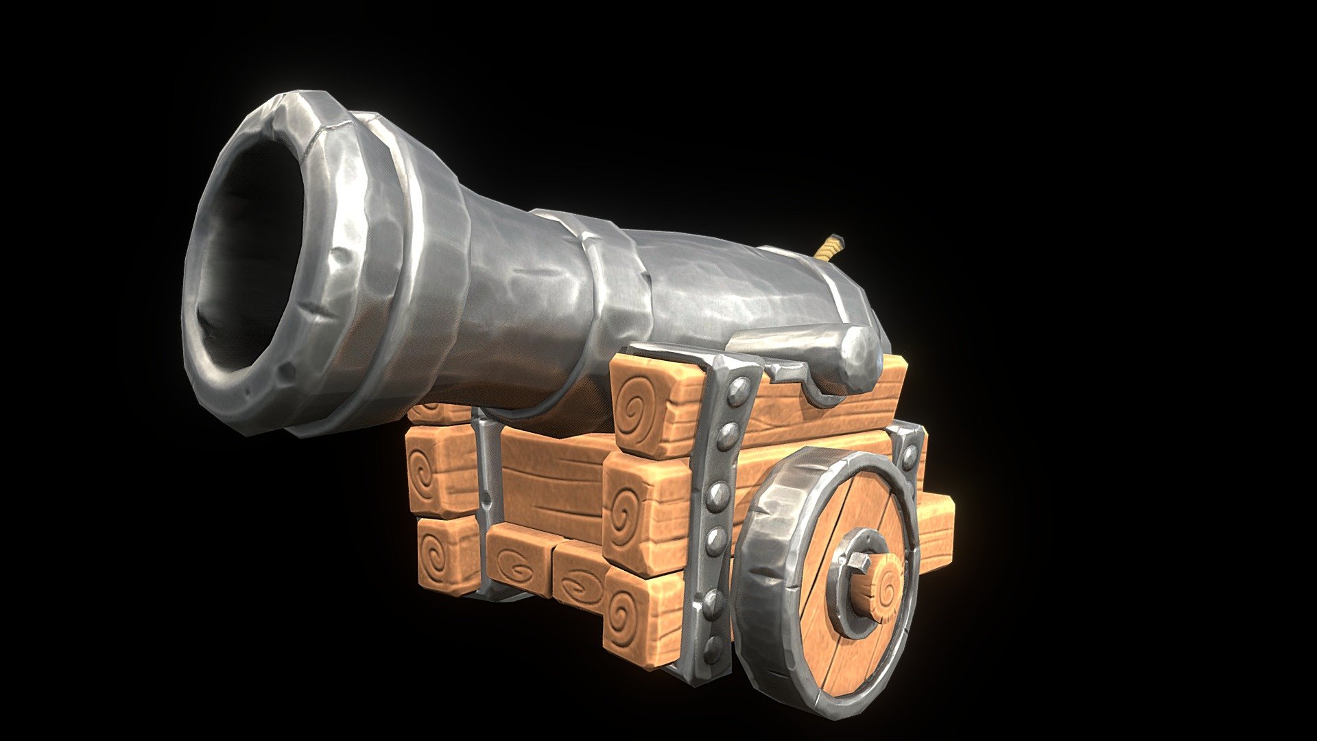 Stylized modeling study 3d model