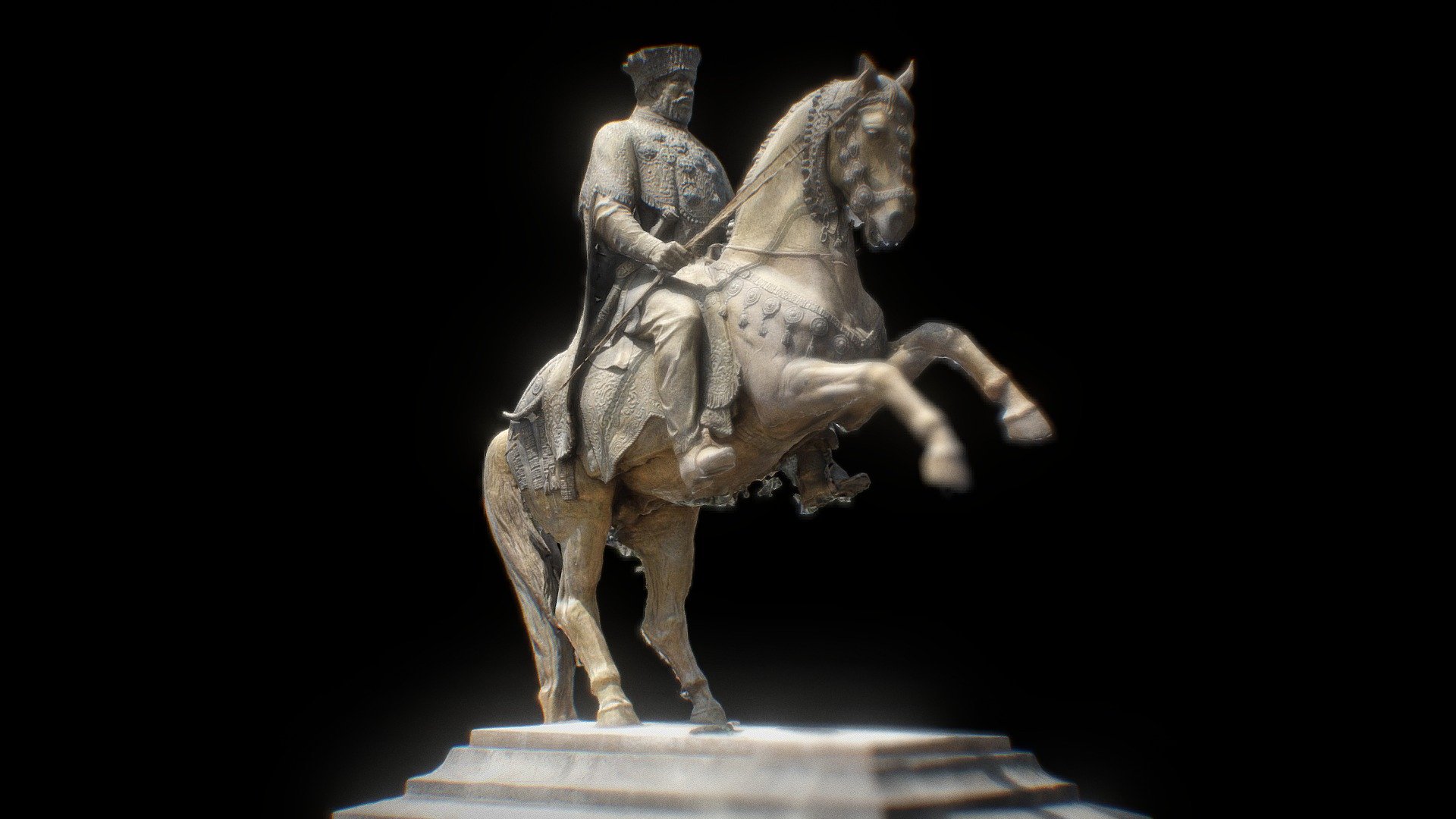 In the city center, there is a monument honoring one of the greatest emperors. The city of Addis Ababa was founded by this emperor. The Menelik II Statue, which depicts the monarch riding majestically on a horse, has stood since 1930. The monument was built to commemorate the Battle of Adwa. Emperor Menelik and his troops destroyed the Italian army in the only major battle in Africa's history. In Ethiopia, Adowa's victory became something of a national celebration 3d model