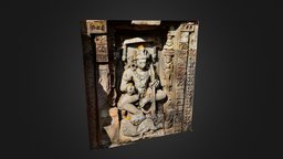 Kartikeya frieze from Parasurameswara Temple india, odisha, odia, temple