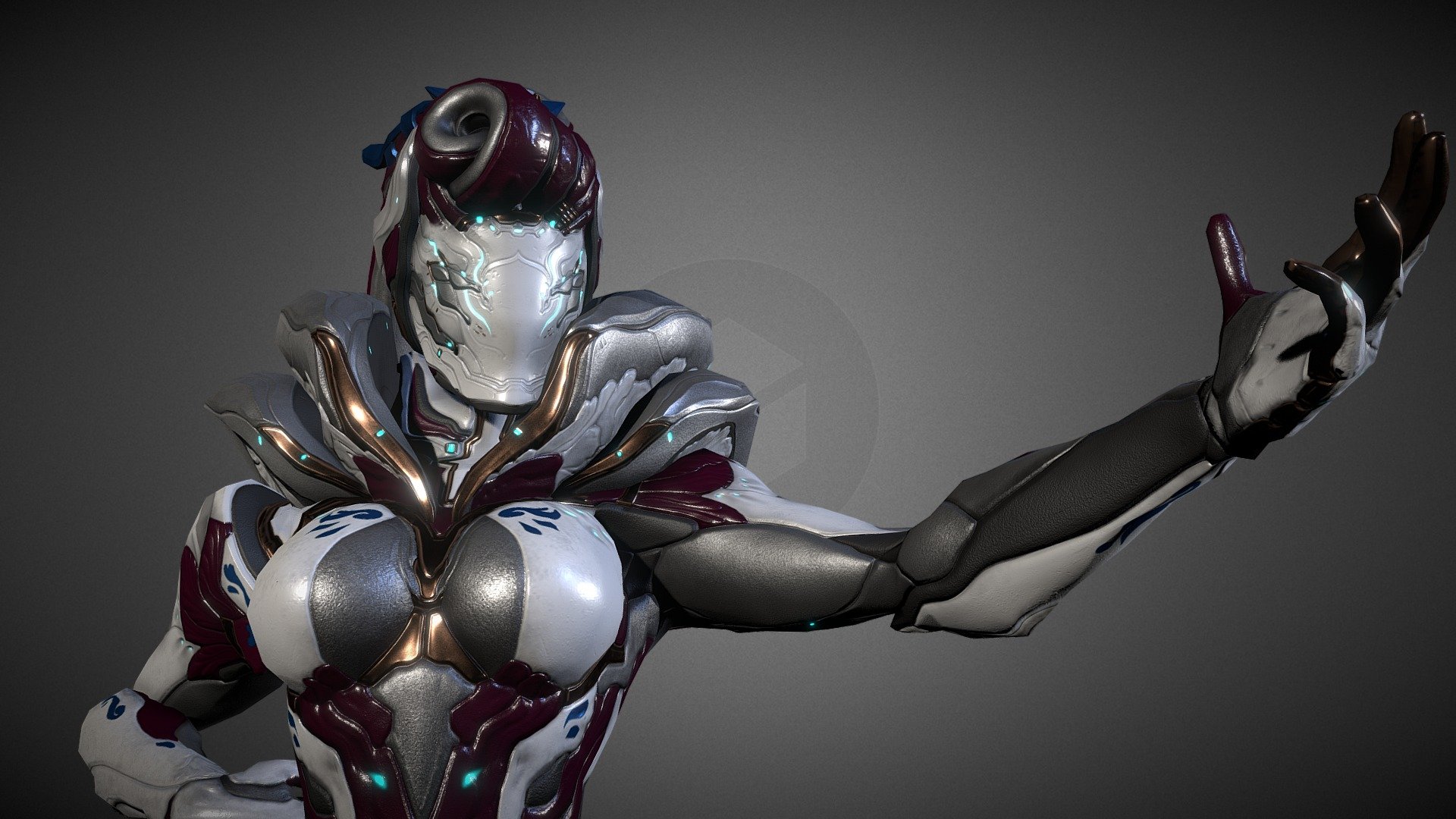 Warframe - Saryn - Velenosa - 3D model by Hitsu San Design (@hitsusandesign) 3d model