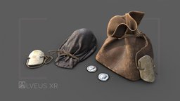 Bolsa de monedas romanas / Roman coins bag bag, roman, asset, archaeology