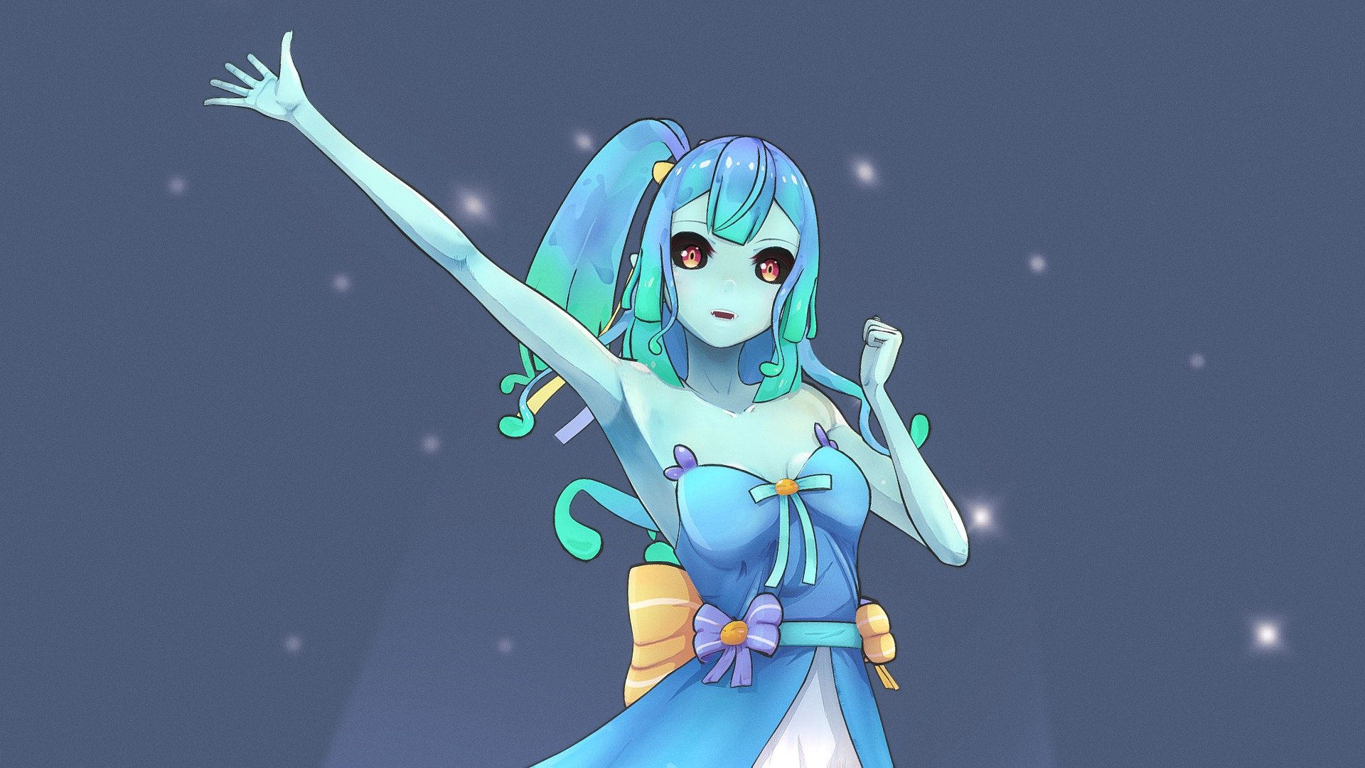 A original character Slime created by Blender and completely fully rigged on Blender.

Follow my profile :




instagram.com/menglow90

artstation.com/menglow

Buy Character: Sketchfab Store

Rig Demo: https://youtu.be/n3u1ptadtjw - Stage's Smile - 3D model by menglow 3d model