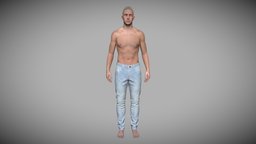 Mens Casual Denim Pant with CC4 Kevin