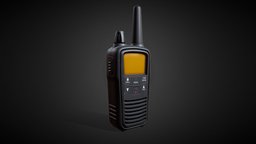 Hand Radio prop, electronic, substancepainter, substance, radio, hand, light