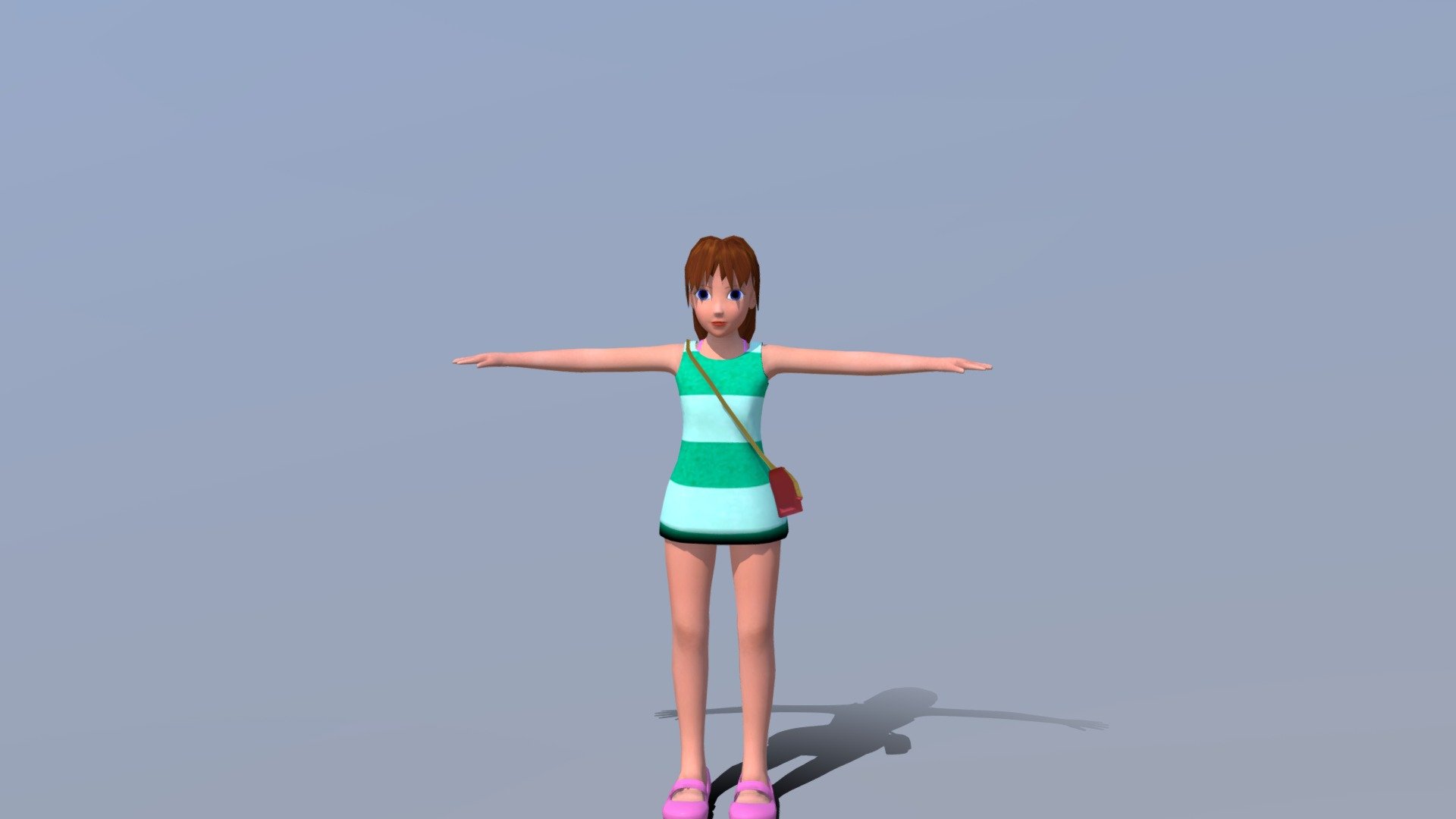 semi realistic 3d model name caily. age of the characate is aprox 9 years old.
this is mid poly model with  quad geometry, 
and it is fully unwraped and textured.
 Total tries of the model is 15202.

I'd be happy if you liked me when downloading the file&hellip; - Caily nine years old beautiful girl - 3D model by Animation_loop (@AadileeAnim) 3d model