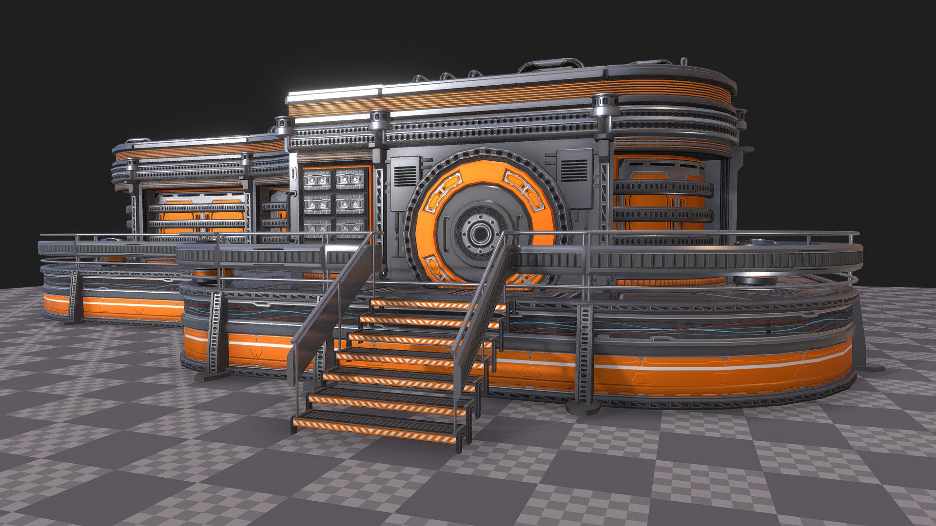 To complete my Maya and Substance training, I integrated all of this into Marmoset Toolbag 4.
As a bonus, I also train on Unity to integrate and test the engine.
I hope you enjoy.

https://www.artstation.com/coureau_cgartist - UV modular - 3D model by carlito69 (charles coureau) (@carlito69) 3d model