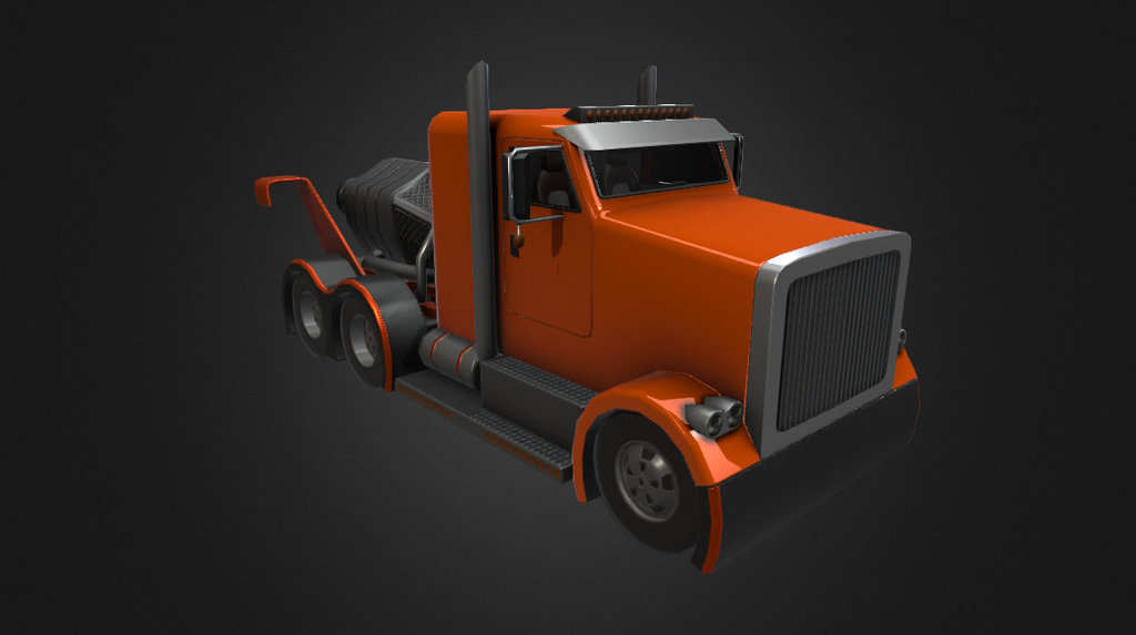 Requires Unity 4.6.4 or higher.

A low poly amazing race muscle car that can be used for any type of projects. Model has detailed realistic textures.Includes diffuse, normal and specular mapped.
Suitable for mobile applications and greatly optimized.

The wheel, doors and interior meshes have been made separately.

Absolutely must-have asset for your game!

Car contain 2 LOD groups.

Level of details 0
10318 verts 10033 tris​
Level of details 1
3708 verts 3108 tris​

Level of details 2
2539 verts 1984 tris​ - Fantastic Race Muscle Car 4 - 3D model by ThunderBull 3d model