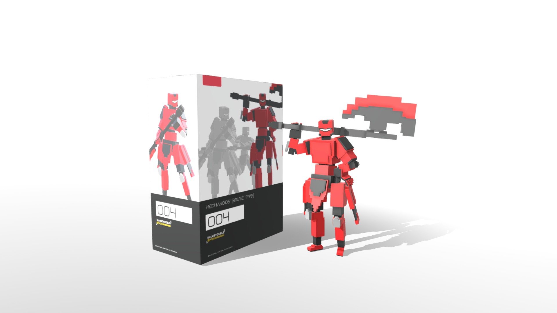 Figma/Gunpla Figure Rig / Model

[Commission Open] Custom Character If you need/want a RigModel in this style hit me up at here

Twitter : https://twitter.com/IMakeVoxels Instagram : https://www.instagram.com/imakevoxels/

Discord : A Guy Eating Noodles Forever#8964 - Mechanoid [Brute Type] - Buy Royalty Free 3D model by IMakeVoxels (@faruqjafni) 3d model