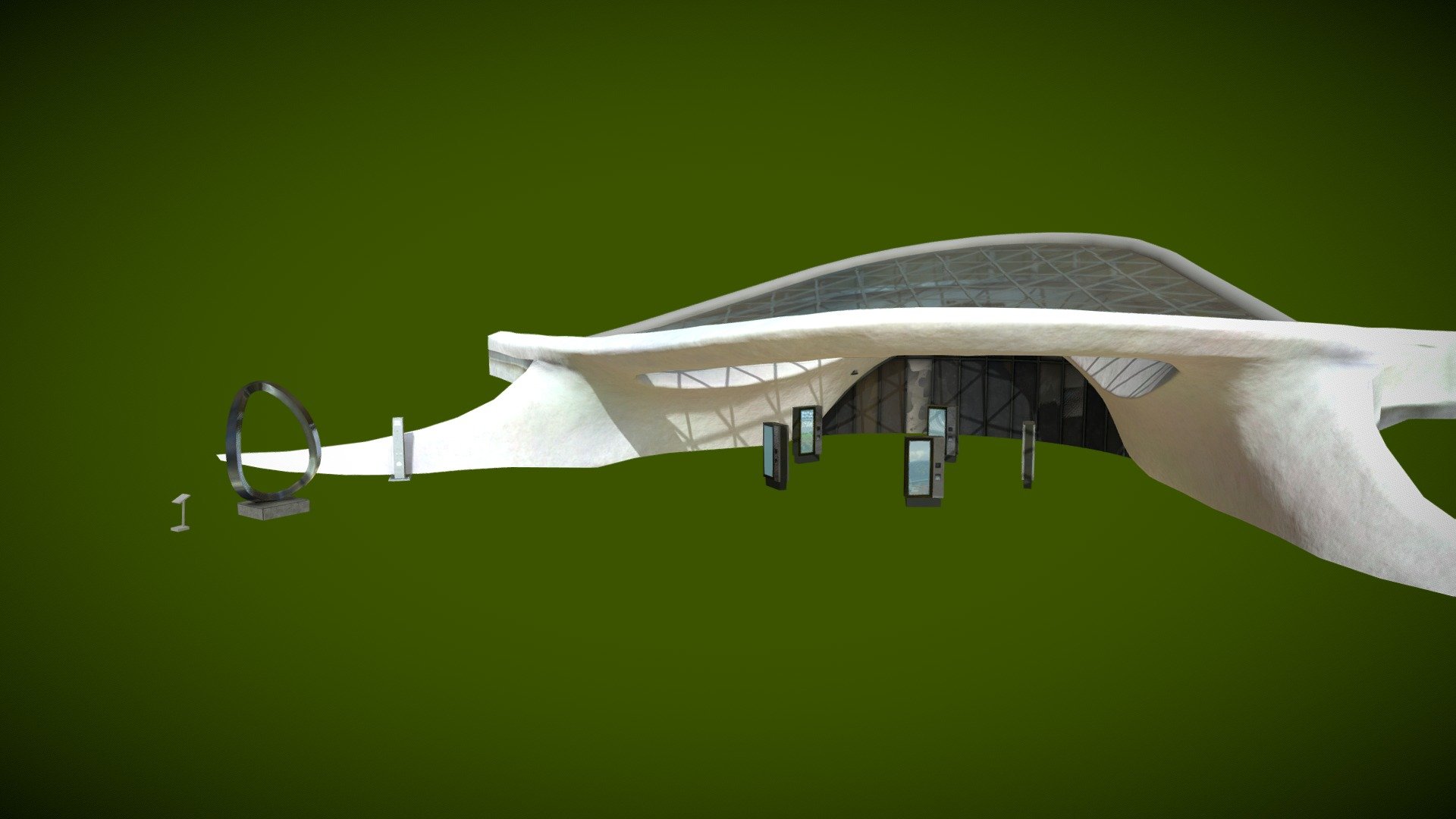 01080-70@747705 - Зарядье. Медиацентр - 3D model by mggt 3d model