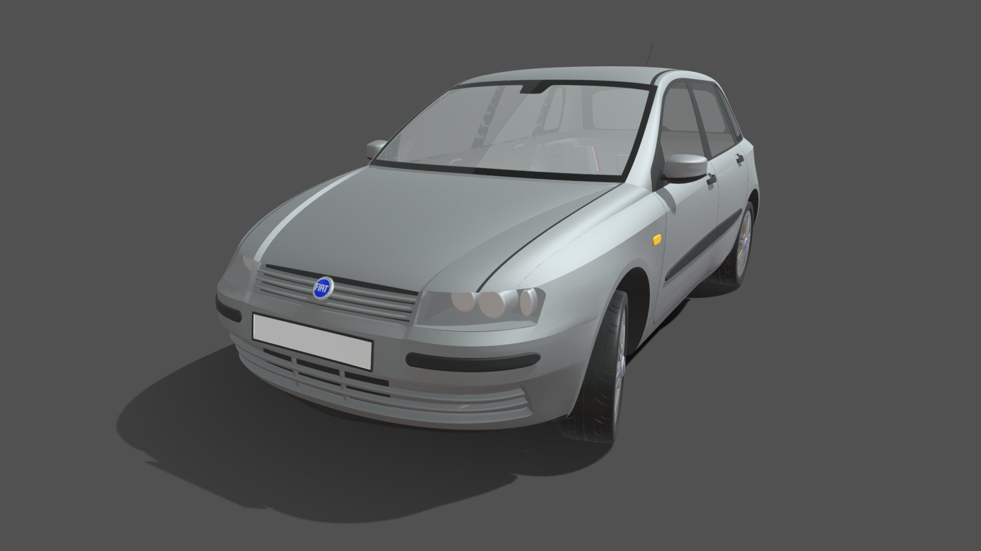 Fiat Stilo 2005 3d model - Fiat Stilo 2005 - Buy Royalty Free 3D model by 3DDomino 3d model