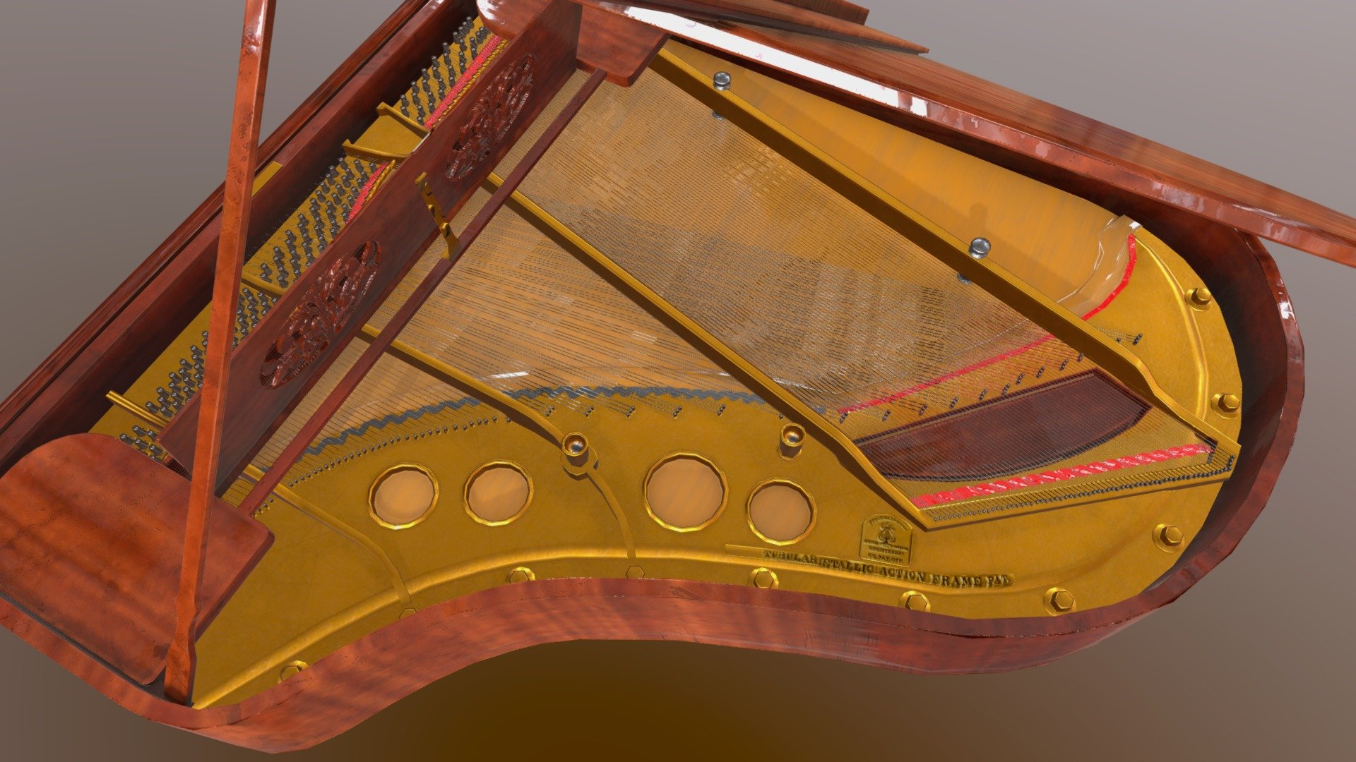 Fge Mdl Prop Pian V001 01 - 3D model by AdrianCostea 3d model