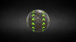 Scifi Spin Ball substancepainter, substance
