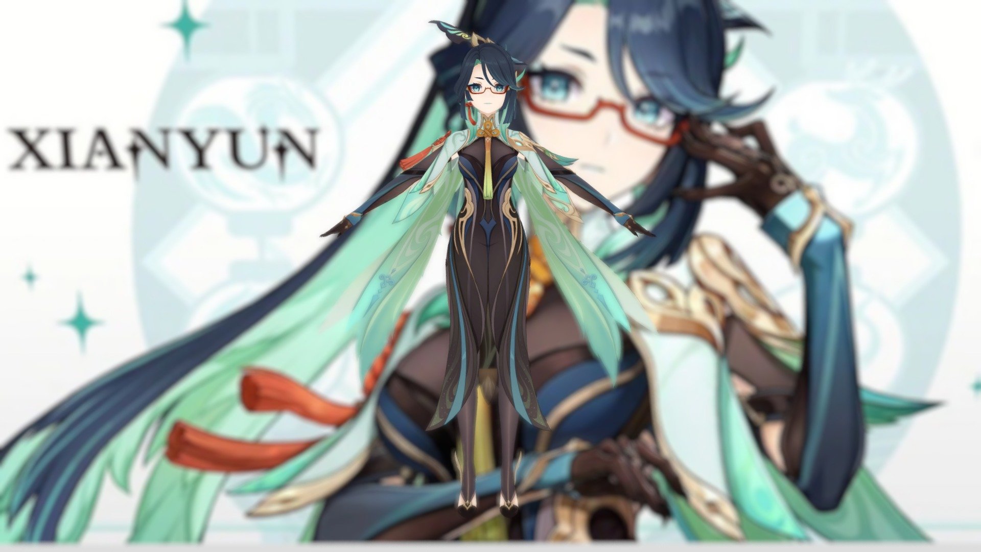 This character is Xianyun from game called Genshin impact.

Thanks for watch my modeling.

MMD Model: 小海新不恋爱

CREDITS: X9_YT - Genshin impact - Xianyun - Download Free 3D model by X9_YT 3d model