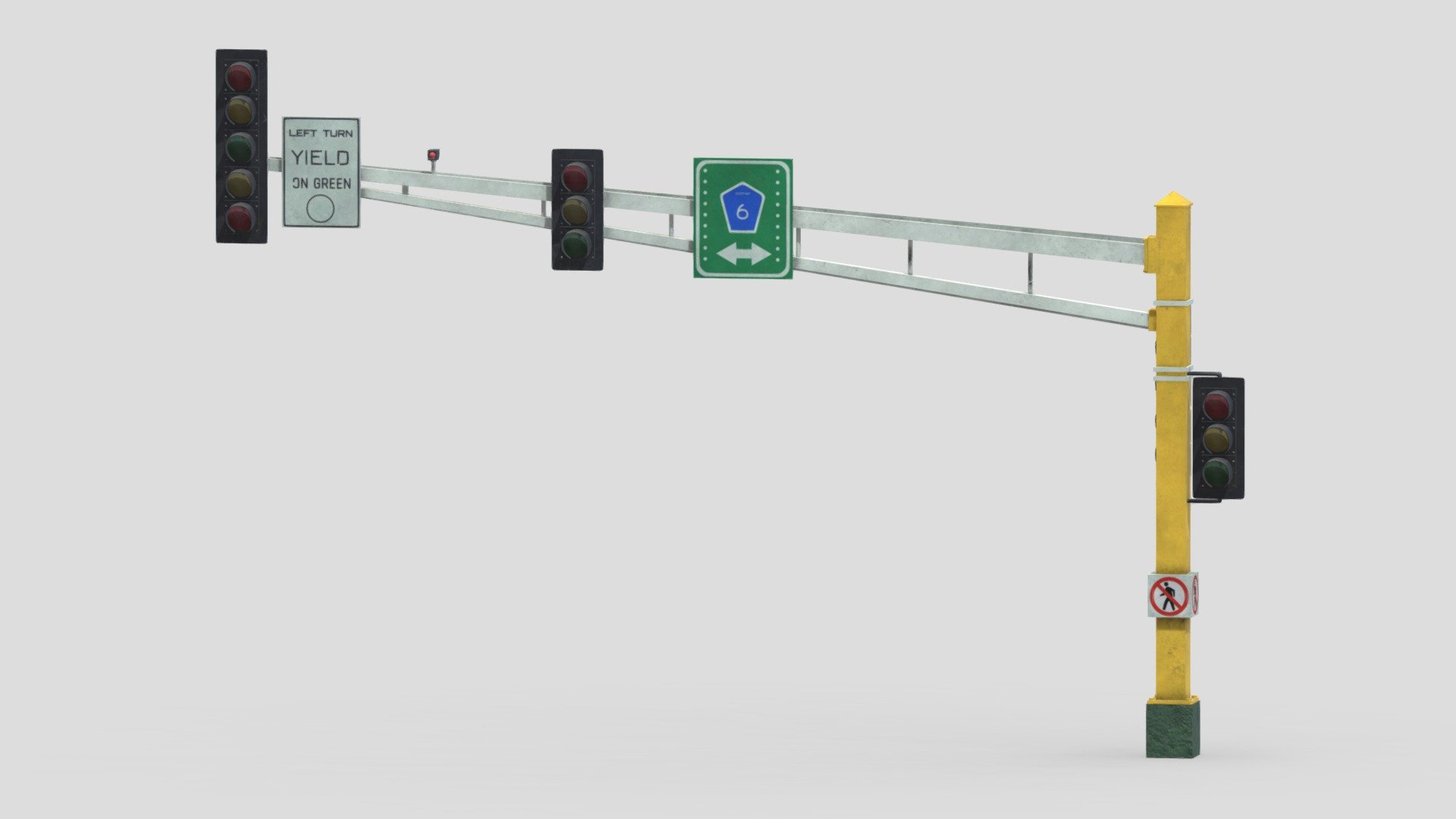 Hi, I'm Frezzy. I am leader of Cgivn studio. We are a team of talented artists working together since 2013.
If you want hire me to do 3d model please touch me at:cgivn.studio Thanks you! - Street Light With Traffic 07 Realistic - Buy Royalty Free 3D model by Frezzy3D 3d model