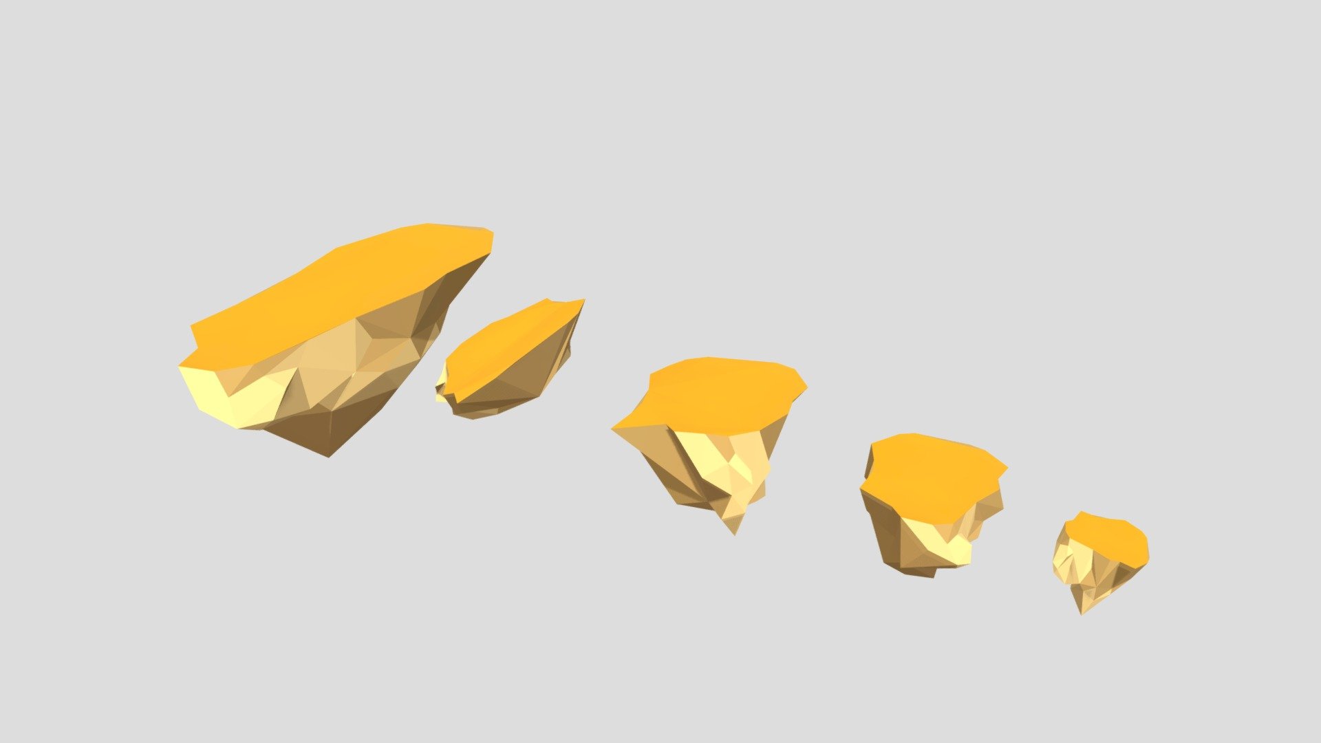 A collection of low poly models to create stylized flat shaded environments.

Ready for Virtual Reality (VR), Augmented Reality (AR), games and other real-time apps 3d model