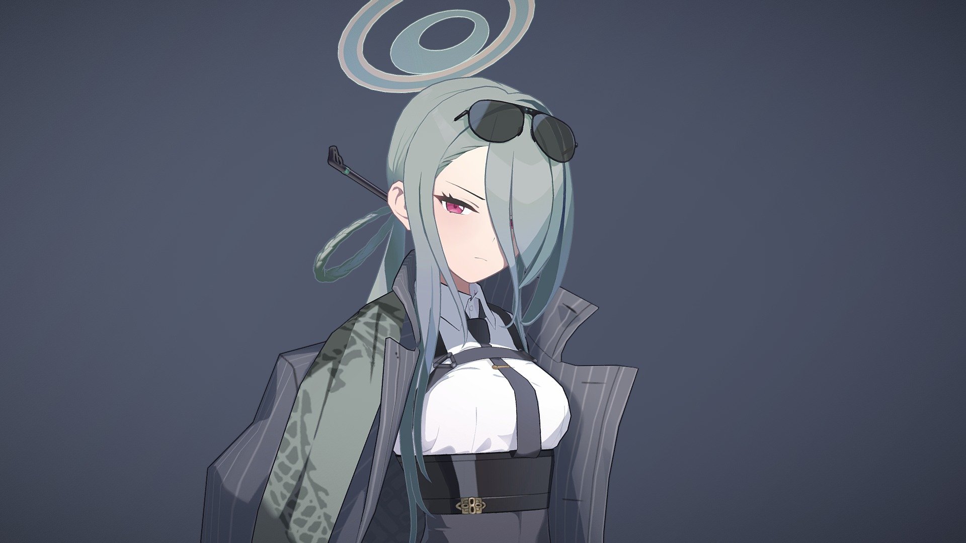 ブルーアーカイブ / 近衛ミナ

Blue Archive / Konoe Mina

Fanart based on a character illustration from a game

https://twitter.com/Blue_ArchiveJP/status/1660118415187795968

Made in Blender for study - Blue Archive Mina - 3D model by Vulpesvulpesvulpes 3d model