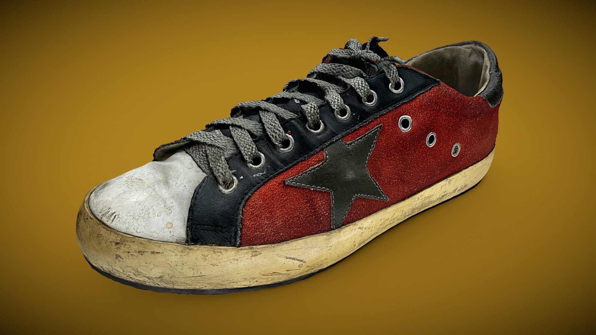 GOLDEN GOOSE SUPERSTAR RED

Using Meta Vision, a Photoscan program created by MetaBank

[Model number] [Style code] -

[Release date] -

[Color] RED - GOLDEN GOOSE SUPERSTAR RED - Buy Royalty Free 3D model by meta vision (@animakid) 3d model