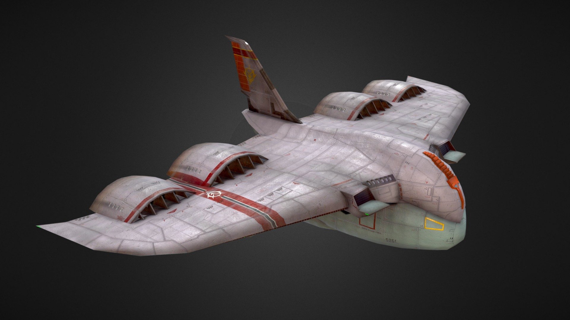 This model was made for One Year War mod of Hearts of Iron IV. Our Mod Steam Home Page https://steamcommunity.com/sharedfiles/filedetails/?id=2064985570 - Gaw Attack Carrier Aircraft - 3D model by One Year War Mod (@hoi4oneyearwar) 3d model
