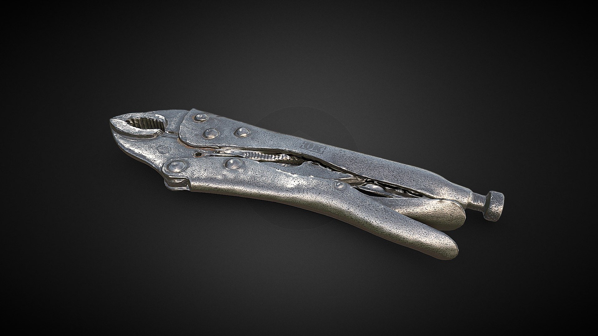 Photogrammetry Locking Plier 3D Scan Lowpoly Model - Locking Plier 3D Scan - Download Free 3D model by grafi (@zdenkoroman) 3d model