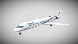 Airplane CRJ900 Cityjet airplane, jet, bombardier, canadair