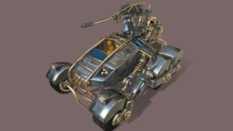 Vigilante Car post-apocalyptic, tank, military-vehicle, panser