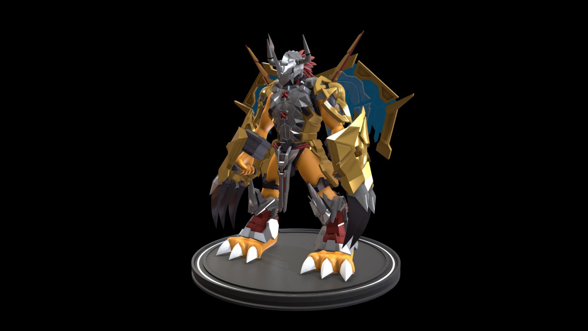 Digimon Wargreymon Amplified - Based on the concept from Bandai Spirits

Concept: Bandai Spirits

More from me:
https://www.behance.net/jonavargas
https://www.instagram.com/jonavargas__/ - Digimon Wargreymon Amplified v1 - Buy Royalty Free 3D model by johnyvrvr93 3d model