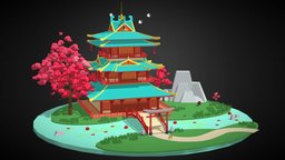 Ancient Architecture 3dprinting, ue4, maya, 3d, blender, 3dmodeling