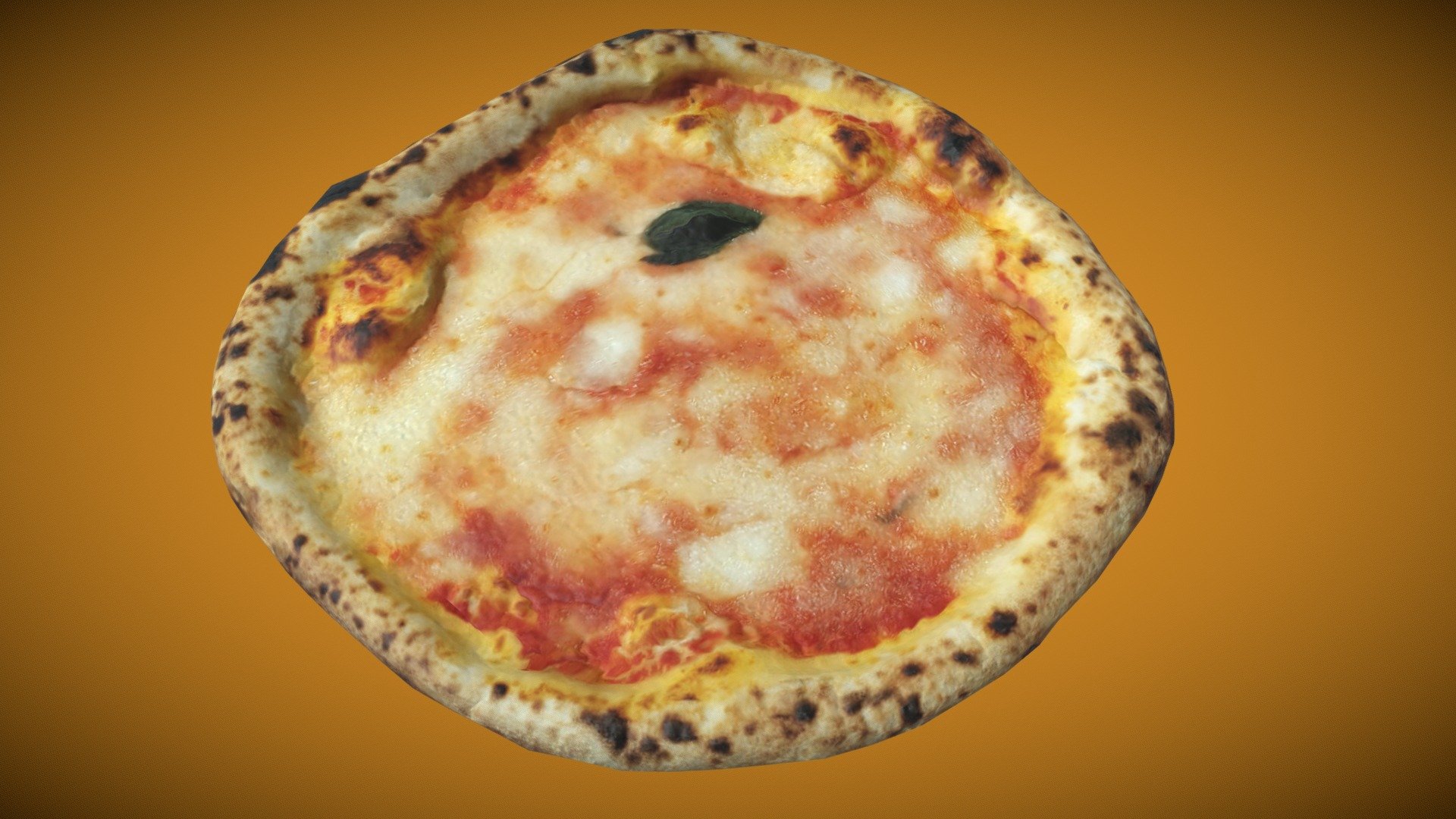Pizza scan created in Blender.

This model is available in the following file formats:




.blend (Blender native format)

.fbx (Autodesk fbx)

.obj (Object file with mtl)

.abc (Alembic)

.dae (Collada)

.stl (Stereolithography)

.glb

The file contains the 3D model and the textures, there is no light preset.
There is a zip file with some renders in PNG format with alpha/transparency.
The model has a non-overlapping UV-Map.
The polygons in the model are Quads.

Polygons




Verts 3292 

Faces 3290

Tris 6580

Included texture maps: Base Color, Roughness, Specular, OpenGL Normal, DirectX Normal.

The textures are in PNG format and they are available in different dimensions:
2048x2048
1024x1024

Dimensions of the 3D model: 0.3m x 0.31m x 0.028m - Pizza scan - Buy Royalty Free 3D model by GattalupaGames 3d model