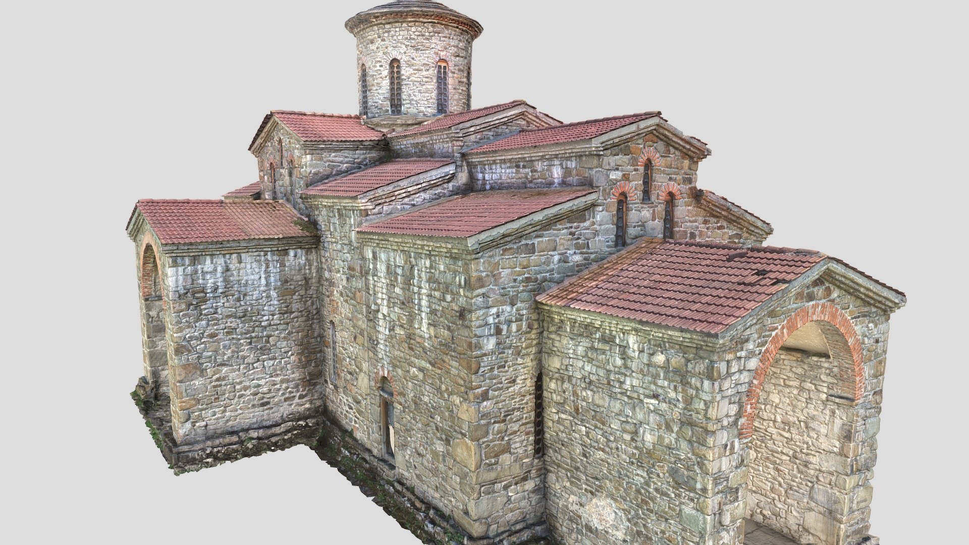 Placed in Karachay Cherkessya Nijny Archyz
https://goo.gl/maps/tR3mygw1P6eXe81JA
Scanned with Phantom 4 advanced - 1800 photo and Sony a7RM2 - 500 photo - Christian church of the 10th century - Buy Royalty Free 3D model by Alexandiir 3d model