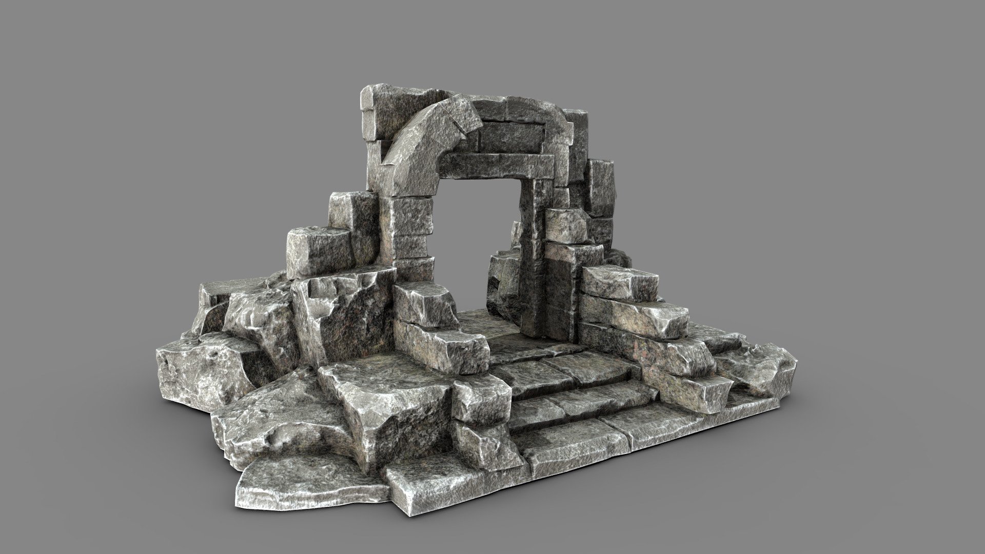 Gate low poly

Topology: Tris

Polygon count: 15020

Vertices count: 7490

Textures: Diffuse, Normal, Specular, Glossiness, Curvature, Height, Ambient Occlusion ( all in 4k resolution)

UV mapped with non-overlapping

All files are zipped in one folder. Contains 3 file formats obj, blend &amp; fbx

Useful for games, renders and other graphical projects 3d model