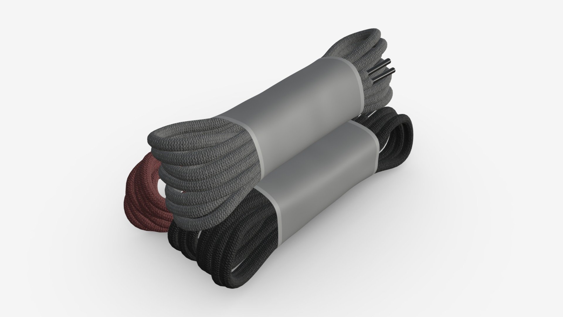 Round shoelaces three bundles - Buy Royalty Free 3D model by HQ3DMOD (@AivisAstics) 3d model