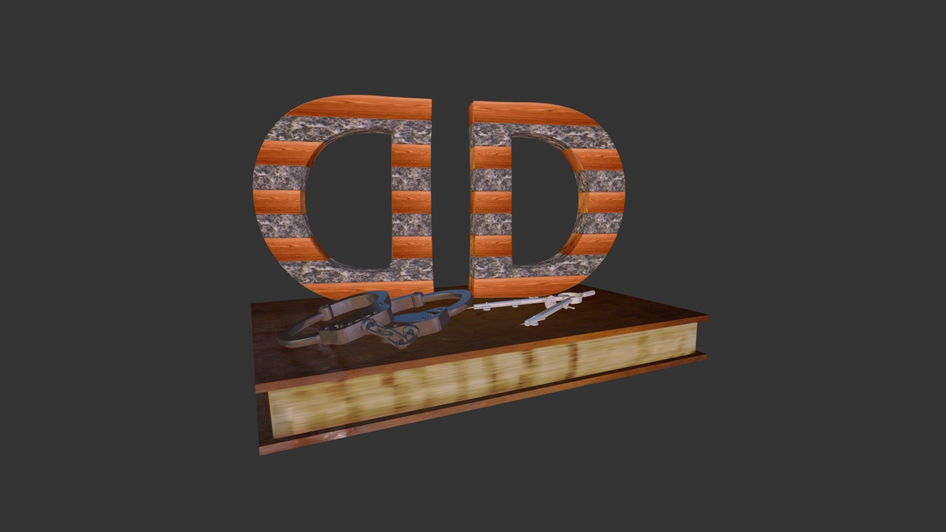 Digital Design Logo Oblect - 3D model by Francesco Coldesina (@topfrank2013) 3d model