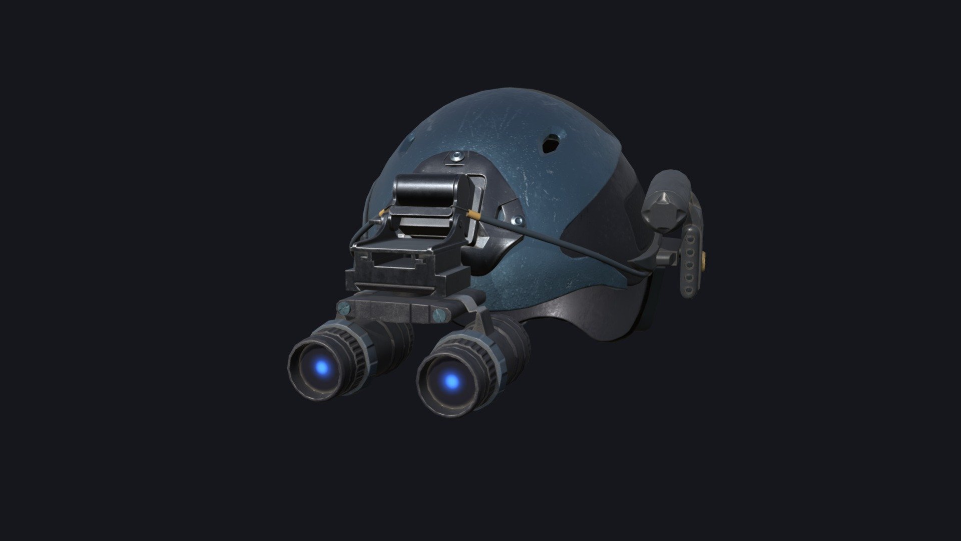 Game ready military helmet. Kind of S.W.A.T. equipment but i'm not sure ;)
This model is a part of my portfolio, so no download button this time 3d model