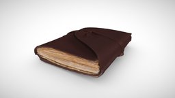 A binding model of Greek Papyrus 28 greek, papyrus, bookbinding, metashape, agisoft, book