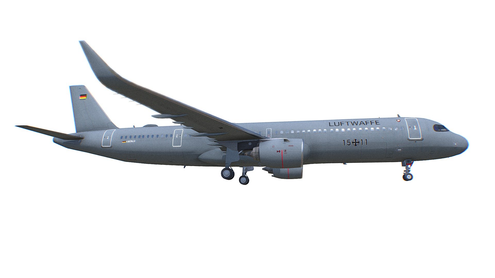 German Air Force 15+11 Luftwaffe Airbus A321-251NX Photorealistic Lowpoly 3D Model

Browse All of Airbus A321 Collection Here - Lufthansa Technik Luftwaffe 15+11 A321-251NX - Buy Royalty Free 3D model by Omni Studio 3D (@omny3d) 3d model