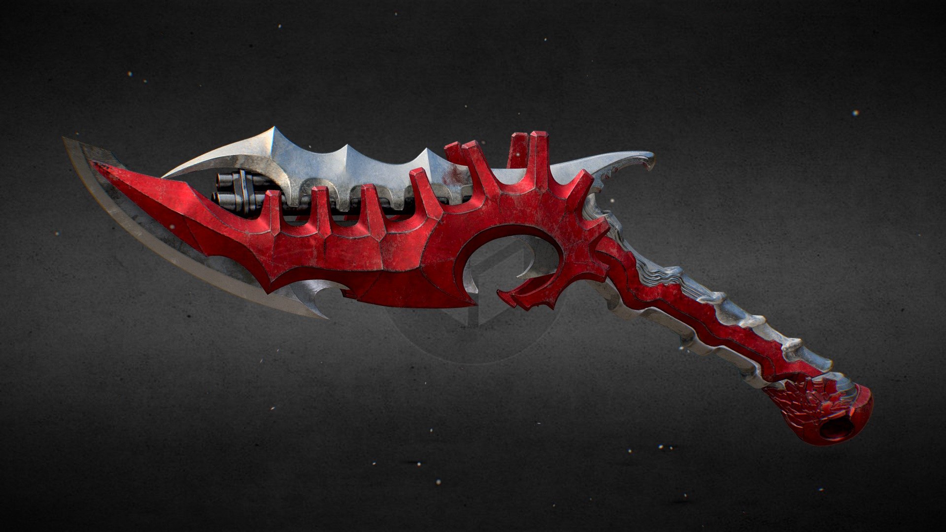 Dagger from 13thKnifeSeries comic 3d model