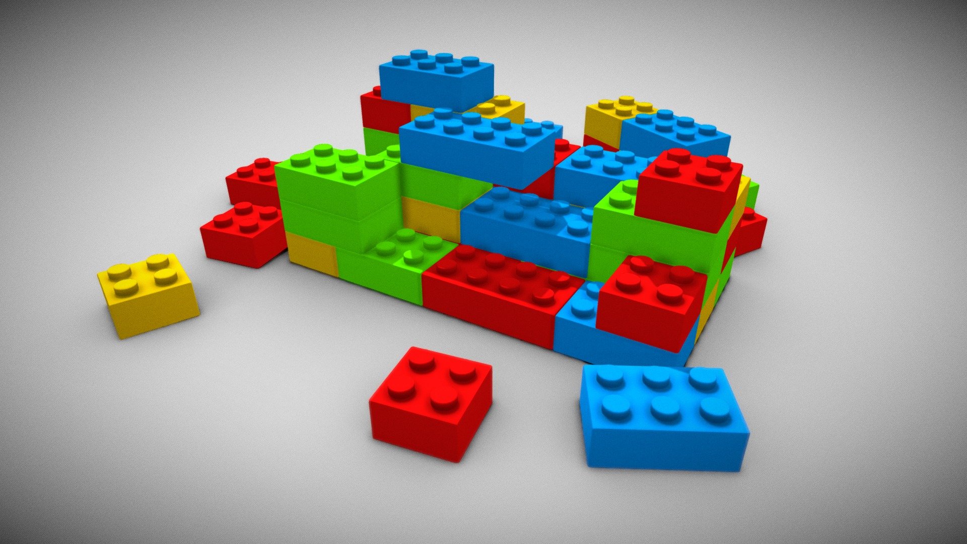 3D Lego can be an impressive element for your projects.
fast rendering, realistic appearance, realistic coating, low polygon 3d model