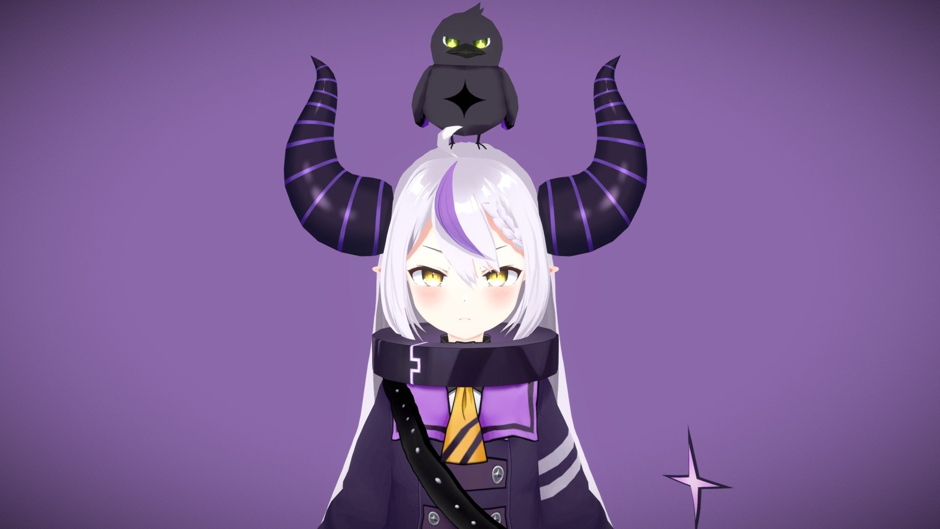 YES MY DARK
made by vroid - Hololive VTuber - Laplus Darkness - 3D model by 風籟_Furai (@FuraiConcept) 3d model