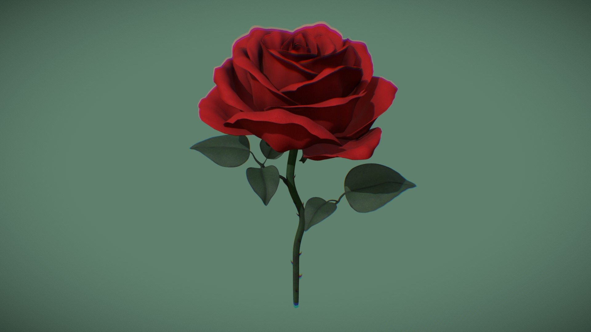 Rose  <3 - Rose - Download Free 3D model by Heliona 3d model