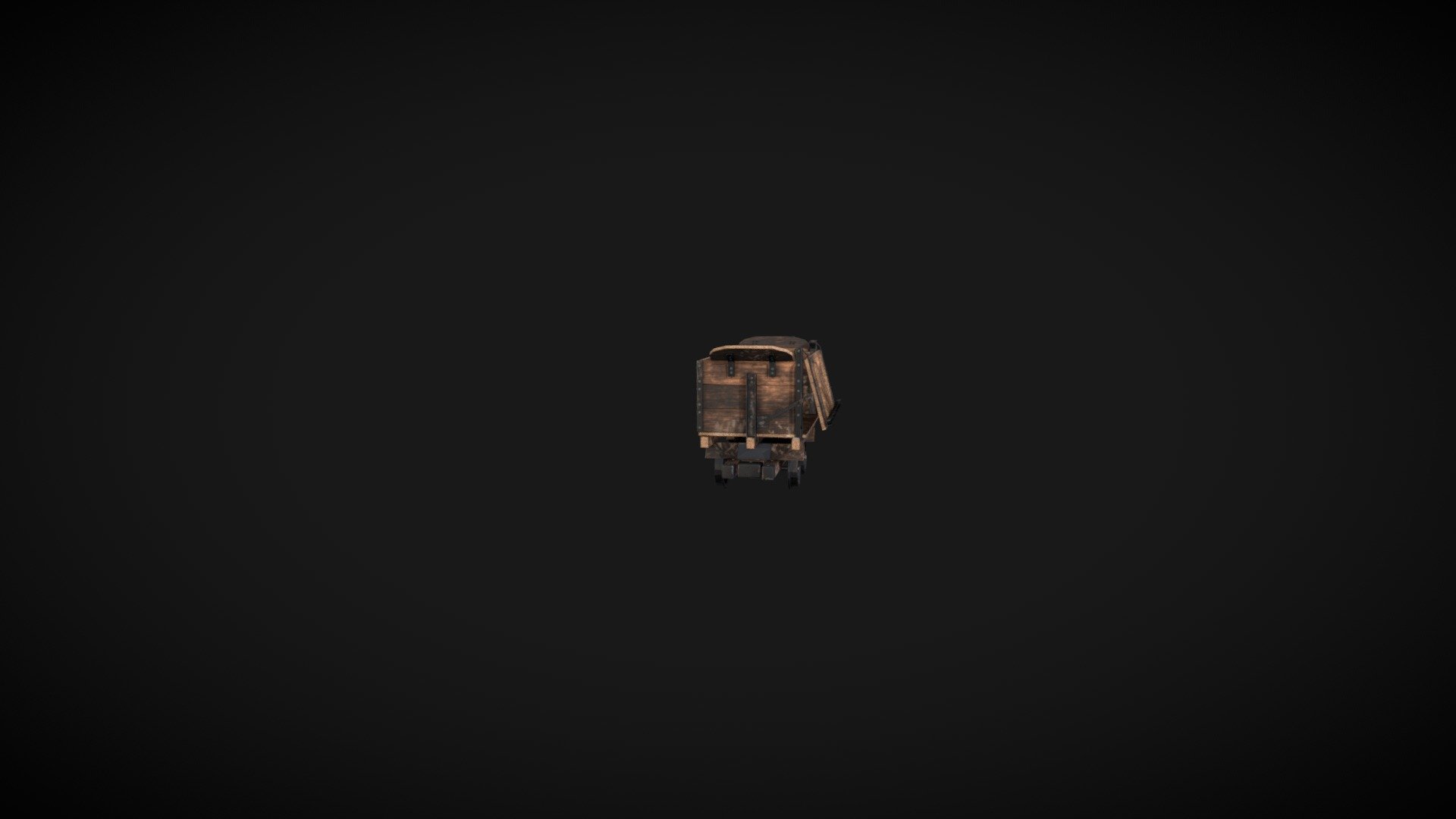 Projet étudiant - École NAD-UQAC - Mining Cart - Download Free 3D model by Audrey Gauthier Fréchette (@audrey-gf) 3d model