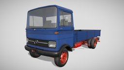 Dump Truck Mercedes Benz LP 608 truck, vehicule, van, mercedes, mercedes-benz, mercedesbenz, car, old-truck