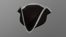 Tricorne Hat 1 (Brown) hat, brown, hats, 3-d, blender3dmodel, pbrtextures, tricorne, blender-blender3d, lowpoly-gameasset-gameready, pbr-shader, lowpolymodel, pbrtexture, lowpoly-blender, blender3d-modeling, pbrtexturing, pbr-texturing, pbr-game-ready, pbr-materials, 3d, blender, pbr, lowpoly, blender3d, model, 3dmodel