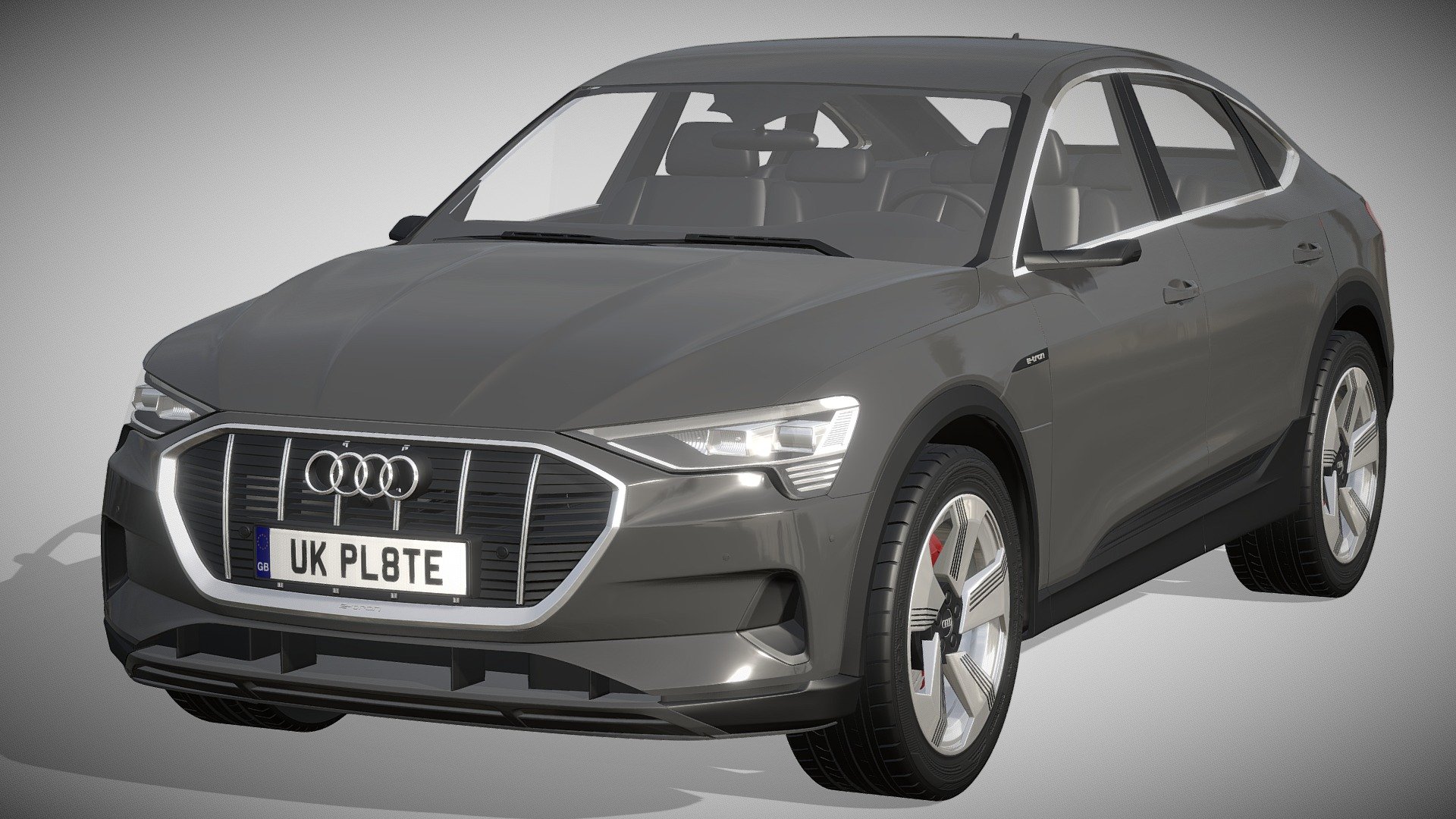Audi e-tron Sportback

https://www.audiusa.com/models/audi-e-tron-sportback

Clean geometry Light weight model, yet completely detailed for HI-Res renders. Use for movies, Advertisements or games

Corona render and materials

All textures include in *.rar files

Lighting setup is not included in the file! - Audi e-tron Sportback - Buy Royalty Free 3D model by zifir3d 3d model