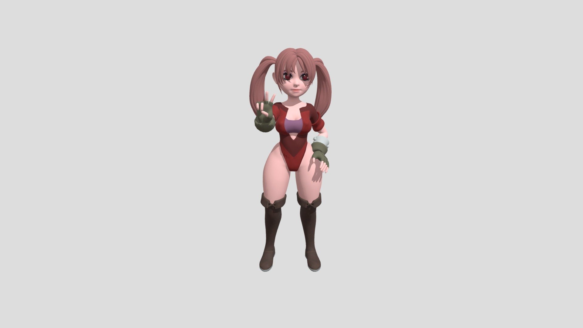 Victoria_Chibi - 3D model by applenine991 3d model