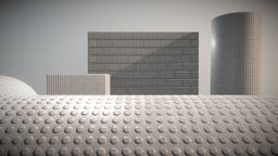 Tactile Warning Surface (1) -Texture Set (24) textures, demo, floor, ground, tileable, blender-3d, vis-all-3d, 3dhaupt, software-service-john-gmbh, texture-set, texture-and-material, walk-away, bus-stops, train-platforms, tactile-surface, tactile-warning-surface, material