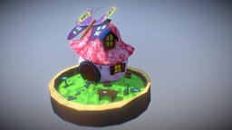 Fairy Mushroom House 