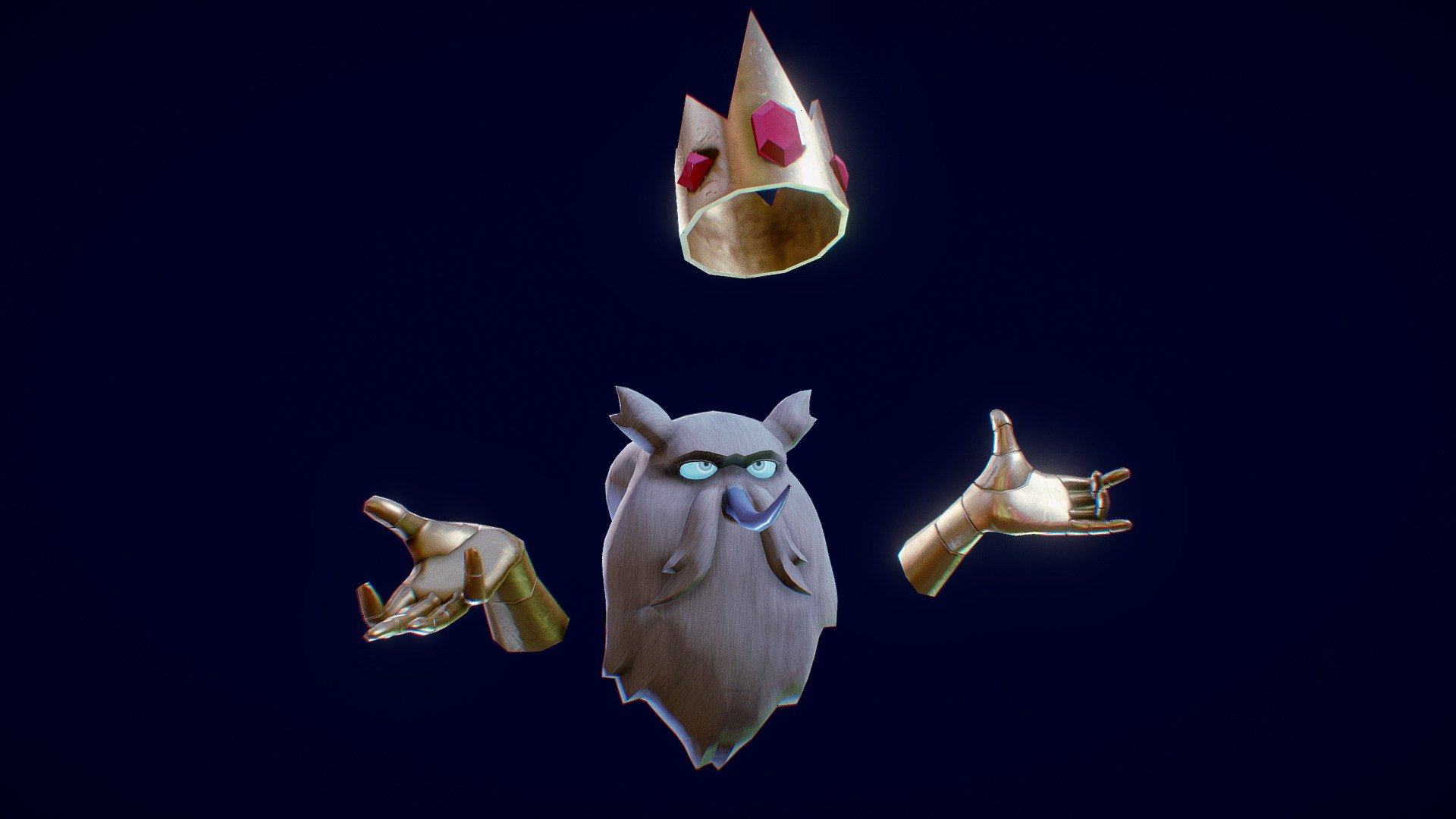 A quick model of Urgence Evergreen, the creator of the Ice Crown. I had been struck with inspiration after watching the newly released sequel show to Adventure time, Fiona and Cake. The heavy emphasis on the Ice King and Ice Crown reminded me of one of my favorite characters of the show, Evergreen 3d model